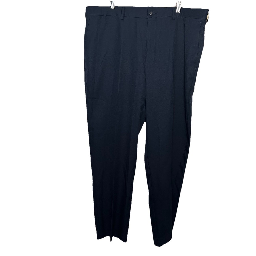 Pro Tour Coolplay Golf Pants Mens Comfort Tech 40x30 Navy Blue UPF15 New